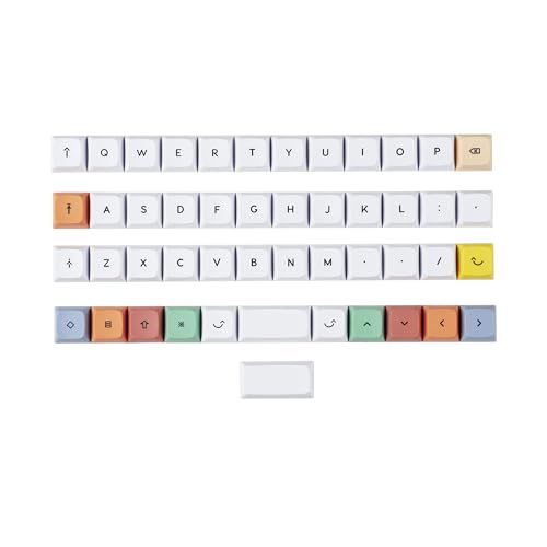 YMDK XDA Dye-Sub Keycaps for 40% Keyboards