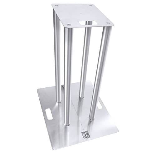 AFX - TOTEM 100CM ALU pour jeu de Lumière Lyre - Structure alu dj idéal portique pied pont d'éclairage - PA DJ SONO - BAR CLUB DISCOTHÈQUE