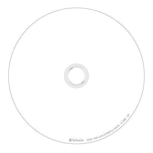 Mitsubishi Chemical Media Verbatim – DVD-RW (CPRM) 4.7 GB Repeated Record For 1 – 2 X Speed 5 mm Case of 10 dhw47ndp10 V1