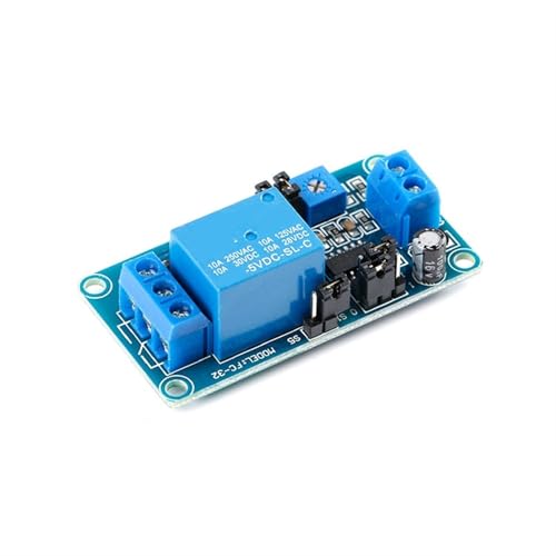 Relé de retardo de 5V para domótica casera e interruptor temporizador de luces 1