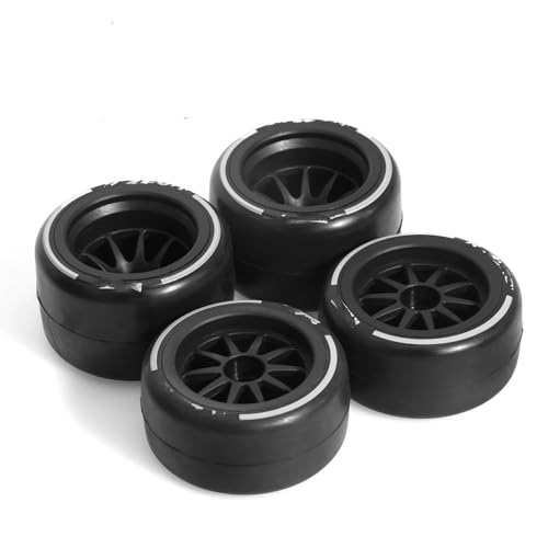 Pneus de rechange pour roues de voiture RC 1/10 Team Powers F1
