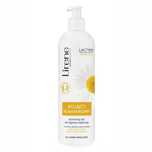 Lirene Lactima Beruhigendes und schützendes Intimpflege-Gel mit Kamille 350ml - Langfristige Gültigkeit!