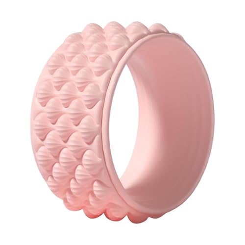 Ejercar el rodillo de espalda, el rodillo de espalda,Punto de gatillo de del tejido profundo Rueda de yoga - Accesorios de aptitud física multifuncional, herramienta de ejercicio central para