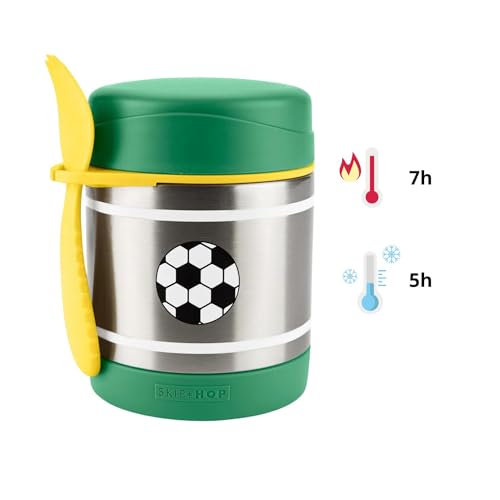 Skip Hop Insulated Baby Food Jar, Sparks, Soccer - image 3