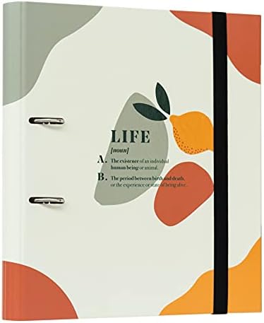 Kokonote Japan 2 Ring Binder - Premium A4 Folders Ring Binder - 10.6 x 12.6 inches / 27 x 32 cm - Ring Binder A4 - A4 Ringbinder - A4 Files 2 Ring Binder