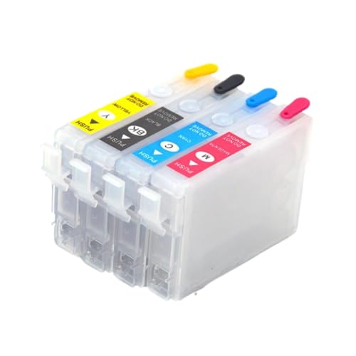 XKBTMIFQ Cartucho de Tinta de Recarga vacío sin Chip Compatible con WF2810 WF2820 WF2830 WF2835 WF2840 WF2910 WF2930 WF2935 WF2950 WF2960 WF2965