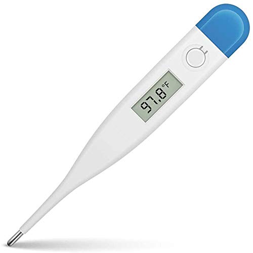 Digital Thermometer LCD Display Thermometer by Oral Underarm for Baby, Kids, Adult