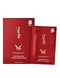 Red Ginseng Royal Glow Sheet Mask, Korean Facial Mask with Botanical Extracts, Hydrating & Radiance-Enhancing Face Mask, 10 Sheets, Made in Korea