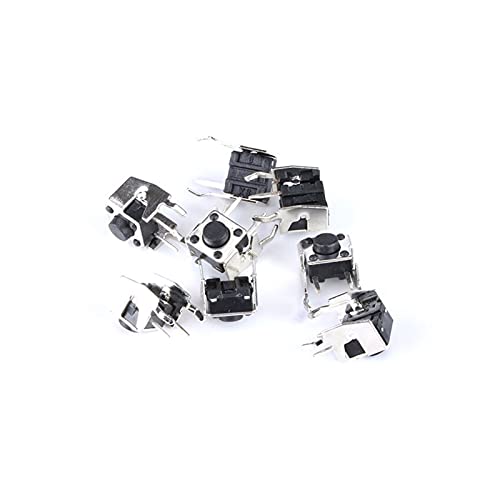 Interruptor de botón pulsador micro momentáneo para reparar mandos y paneles de ángulo recto 6
