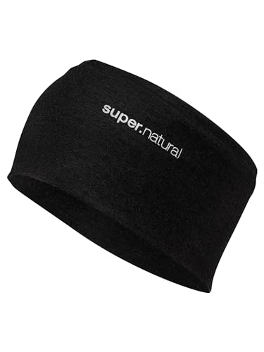 super.natural WANDERLUST HEADBAND Merino Stirnband Damen & Herren - Stirnband für Sport Aktivitäten zu jeder Jahreszeit, Temperaturregulierend & feuchtigkeitsabweisend
