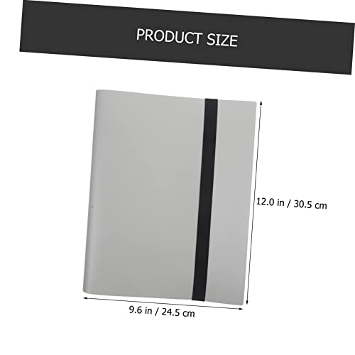 Toyvian 4 Pçs Cartão Livro Cartões Mangas Foto Fichário Titular Photocard Álbum Para Mini Fotos Mang