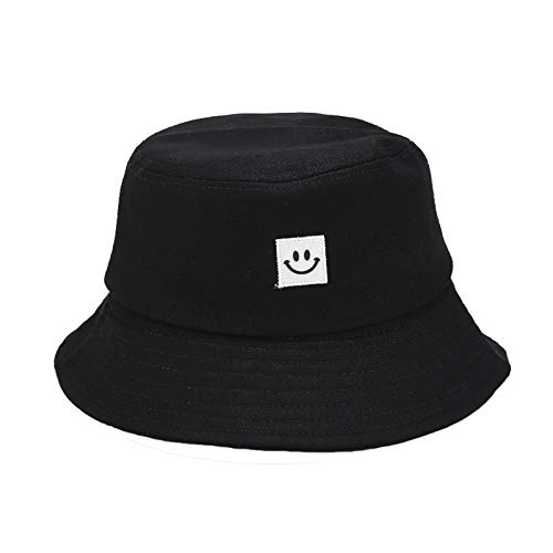 Chapeau bob pour Femmes Adolescents Voyage Plage Femmes Sourire Visage Chapeaux Cover