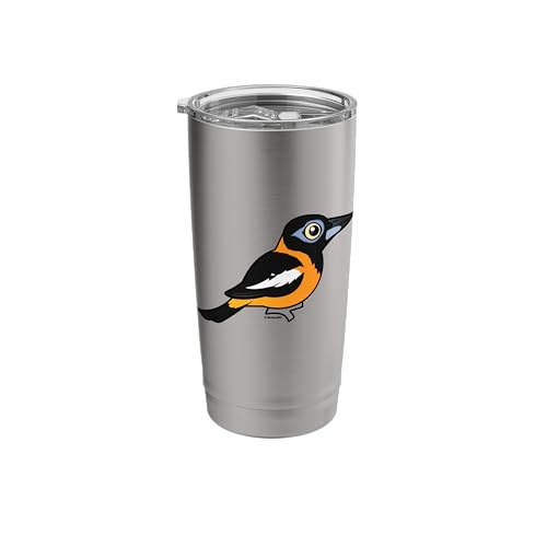 Cute Cartoon Venezuelan Troupial Birdorable Icteric Species Stainless Steel Insulated Tumbler
