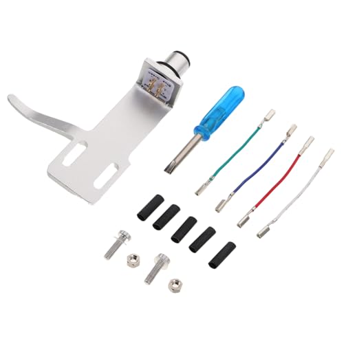 SMASOLO pour Tourne-Disque Vinyle Aiguille De Remplacement Support De Tête Phono avec Fil pour Platine De Disque Accessoire De Réparation