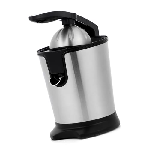 KAKASEA Electric Citrus Juicer 1 Button Juicer Machine Lemon Grapefruit Lemon Squeezer Lemon Juicer Squeezer Stainless Steel