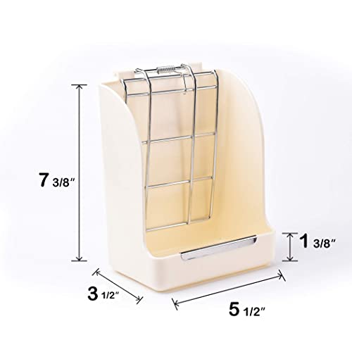 image for CalPalmy Hay Feeder for Rabbits, Guinea Pigs, and Chinchillas - Minimi