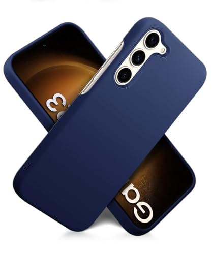 Image of WOW IMAGINE Slim Frameless Back Cover for Samsung Galaxy S23 5G | Ultra Thin Lightweight Design & Camera Protection | Soft Matte Silicone Flexible Mobile Case (Blue)