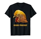 Le design des vêtements Our, Golden Pheasant Bird dispose d'une image de style portrait d'un faisan doré, et sont également connus sous le nom de faisan chinois et de faisan arc-en-ciel. Excellent cadeau pour les ornithologues, les ornithologues et les écologistes.