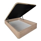 DUÉRMETE ONLINE - Canapé Abatible Súper Reforzado Gran Capacidad con Tapa Transpirable 90 x 190 | Incluye Herramientas | Color Cambria