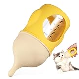 Toyvian Kitten Und Welpen-nahrungsflasche Sichere Tierfütterung Für Neugeborene Mit Klarer Und Flusskontrolle Für Kleine Haustiere