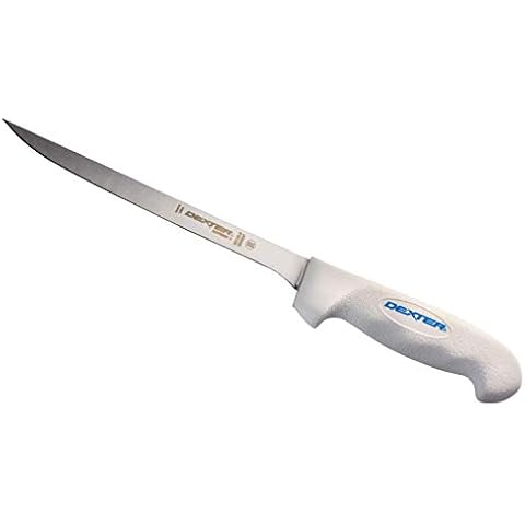 Dexter Outdoors SOFGRIP Flexible Fillet Knives with Sheath,Grey/Silver Cover