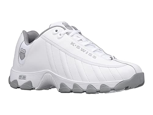 Image of K-Swiss Men's ST329 CMF Sneaker, Wide Tennis Walking Shoes Leather Upper