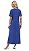 WIHOLL Dresses for Women 2026 Beach Vacation Outfits Flowy Sundresses Casual Maxi Dress Cute Blue Fashion 2XL