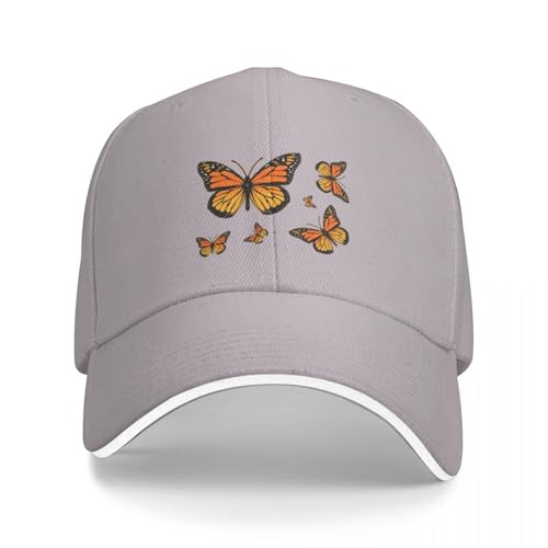 Photo de TPDODON Casquette de Baseball Monarch Butterfly Rapsody Golf Wear Femme Homme