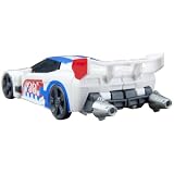 Smokescreen z kolekcji Transformers: Age of the Primes, 13-centymetrowa przekształcająca się figurka klasy Deluxe, zabawkowe roboty dla dzieci w wieku od 8 lat