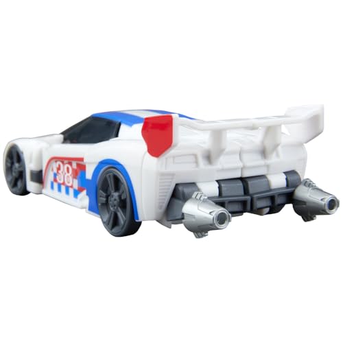 Smokescreen z kolekcji Transformers: Age of the Primes, 13-centymetrowa przekształcająca się figurka klasy Deluxe, zabawkowe roboty dla dzieci w wieku od 8 lat
