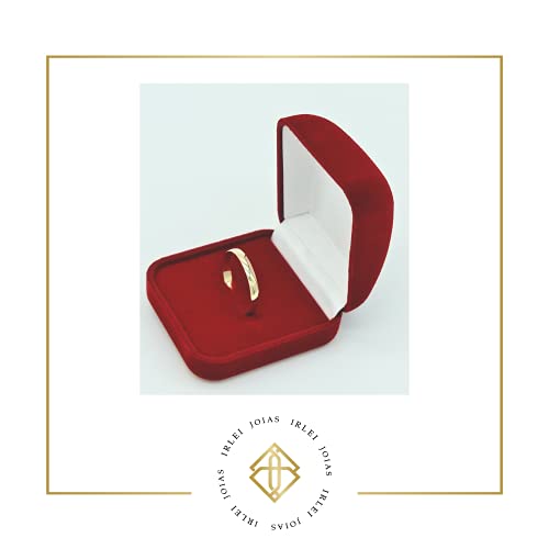 Par De Aliança Em Ouro 18k Peso Médio 2.0 Gramas (o Par)