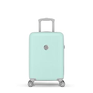 SUITSUIT Handbagage koffer - 53 x 35 x 20 cm - Lichtgewicht Trolley met 4 wielen - Hardcase koffer - Veilig Cijferslot - Caretta Soft Lime