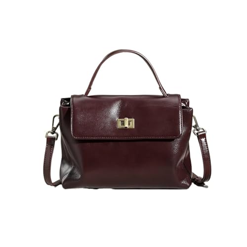Sac fourre-tout en cuir de vache véritable grand volume pour femme active