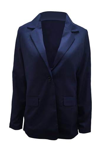 GORIFE Women Long Sleeve Lapel Jacket Light Weight Elegant Jacket Suit with Pocket Work Suits2