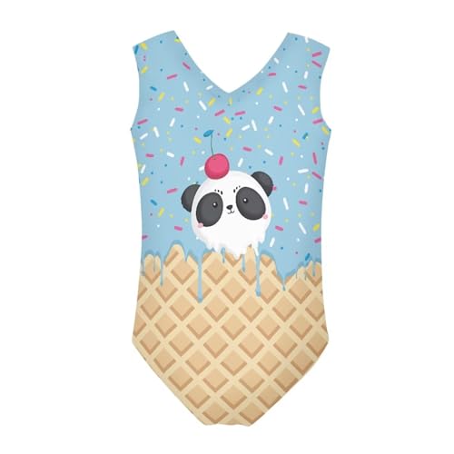 Image of Mumeson Girls One Piece Swimsuits Lightweight V-Neck Swimwear Bathing Suits for Little Girls 3-14 Years
