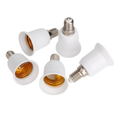 ibasenice E14E27�ւ̃l�W�����ϊ��A�_�v�^�[5�Z�b�g ���ϔMPC�����f�ލ̗p �Ă��h�~�@�\�t�� �n���Q����LED�d���Ή������Ɩ��ɍœK
