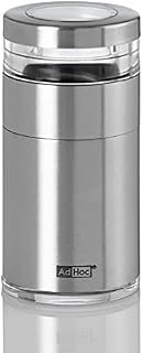 AdHoc MP209 MOLTO Dried Herbs and Spices Cutter | Stainless Steel/Acrylic | PreciseCut Technology, Compact | (H)90mm x (D)45mm | Clear/Silver