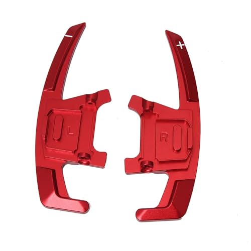 �p�h���V�t�^�[ ���� Compatible With Scirocco For Tiguan For PASSAT �X�e�A�����O�z�C�[���V�t�g�p�h���V�t�^�[(Red)