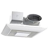 Panasonic FV-0810VSSL1 WhisperValue DC Ventilation Fan/Light with Speed Selector, Low Profile, Quiet