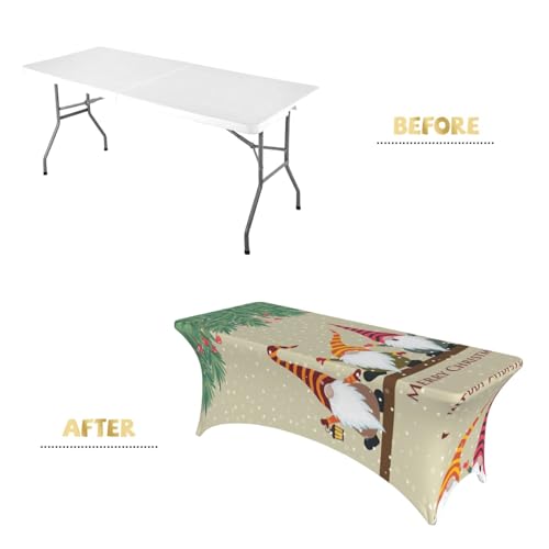 Housses de table élasthanne pour protéger et décorer vos réceptions de Noël