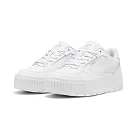 Puma Women's Karmen II Idol Sneaker, White/White/Silver, US 7