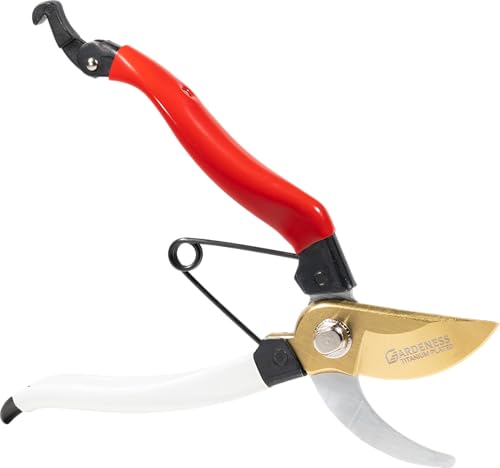 Gardeness Titanium Plating Japanese Pruning Shears