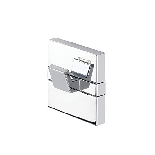 Preisvergleich Produktbild Tiger Safira Haken klein, selbstklebend, Chrom