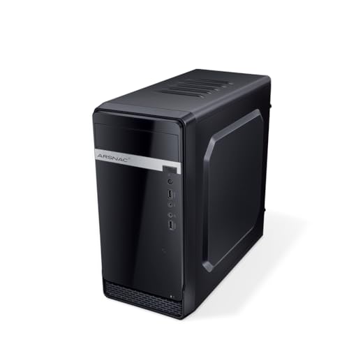 Image of Desktop PC CPU | i3 8th Gen | 8GB DDR4 RAM | 256GB SSD + 500GB HDD | Windows 11 | MS Office | HDMI VGA | USB 3.0 | LAN | Home Office Compute | Free USB WiFi Adapter