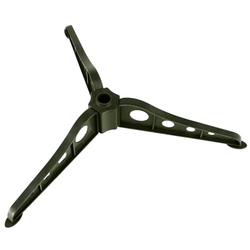 VALICLUD Support d'arbre De Noël 1,5 m Vert en Métal Robuste Base Stable pour Sapin Artificiel Usage Intérieur Maison