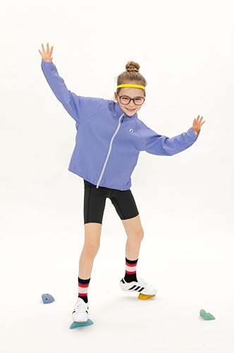 Kids Girls Cycling Short Leggings Knee Length Workout Tights2