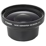 Vergrößerung 0.7 Canon WC-DC52A Weitwinkel Objektiv (für Canon Powershot S1 IS) schwarz