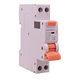 RCBO Tipo F Slim 32A C32, Interruttore Differenziale Magnetotermico Classe F 1 Modulo, Curva C 1P+N 6kA 30mA, Per Impianti Apparecchiature Elettroniche Moderne