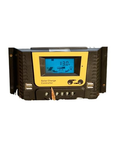 Contrôleur solaire PWM 30A idéal pour l'autonomie en van et camping-car 12V 24V