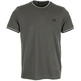 Fred Perry Twin Tipped T Shirt, Herren T Shirt   M